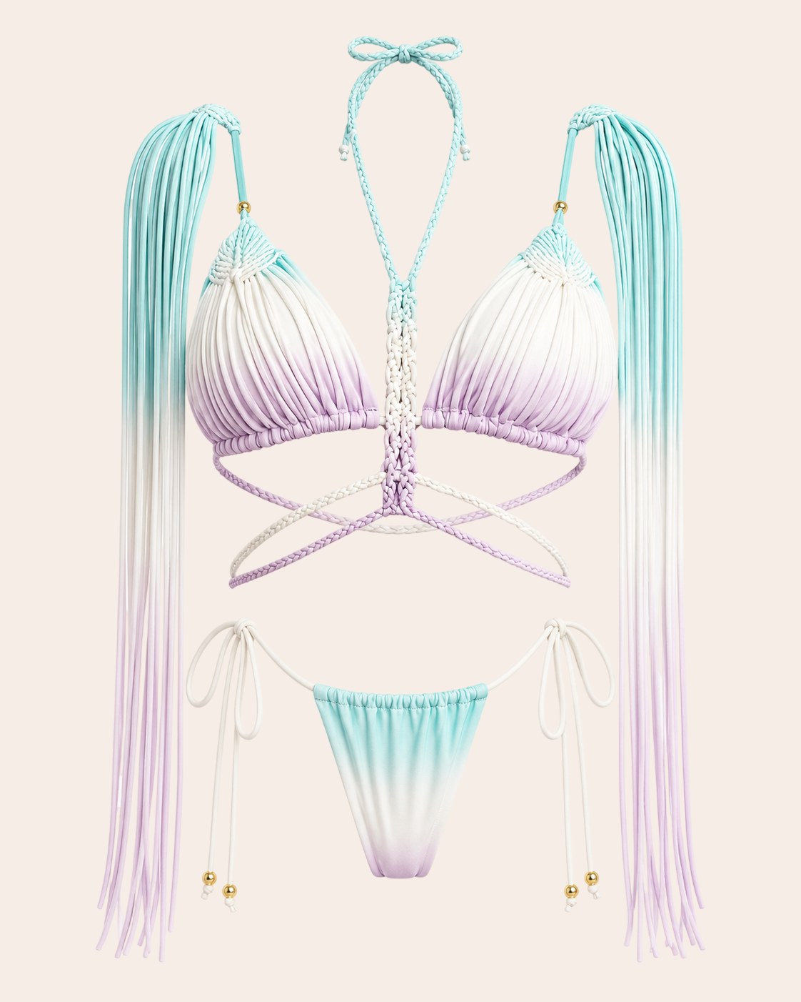Bikini Aqua Fade