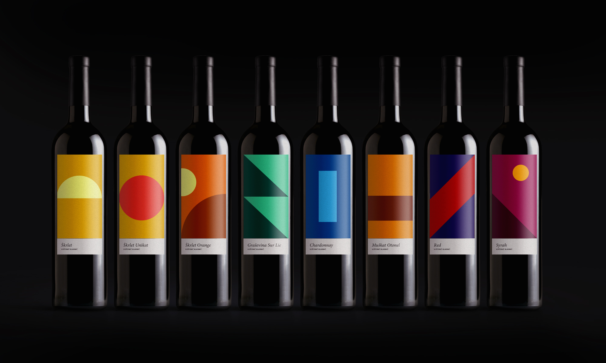 VK Wines — kompozicija svi crno