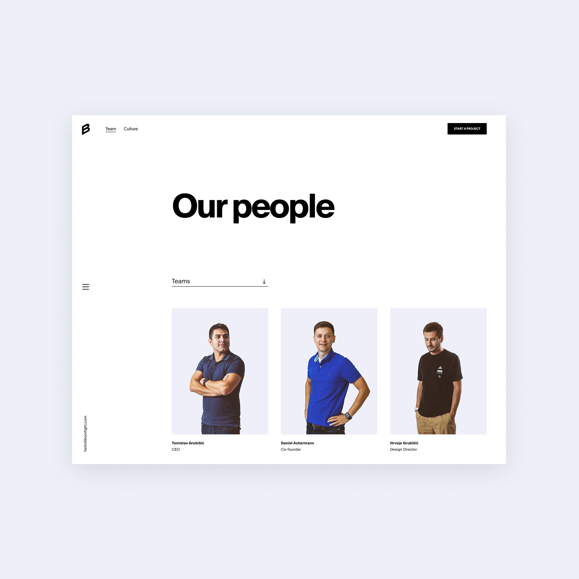 Bornfight — Our People