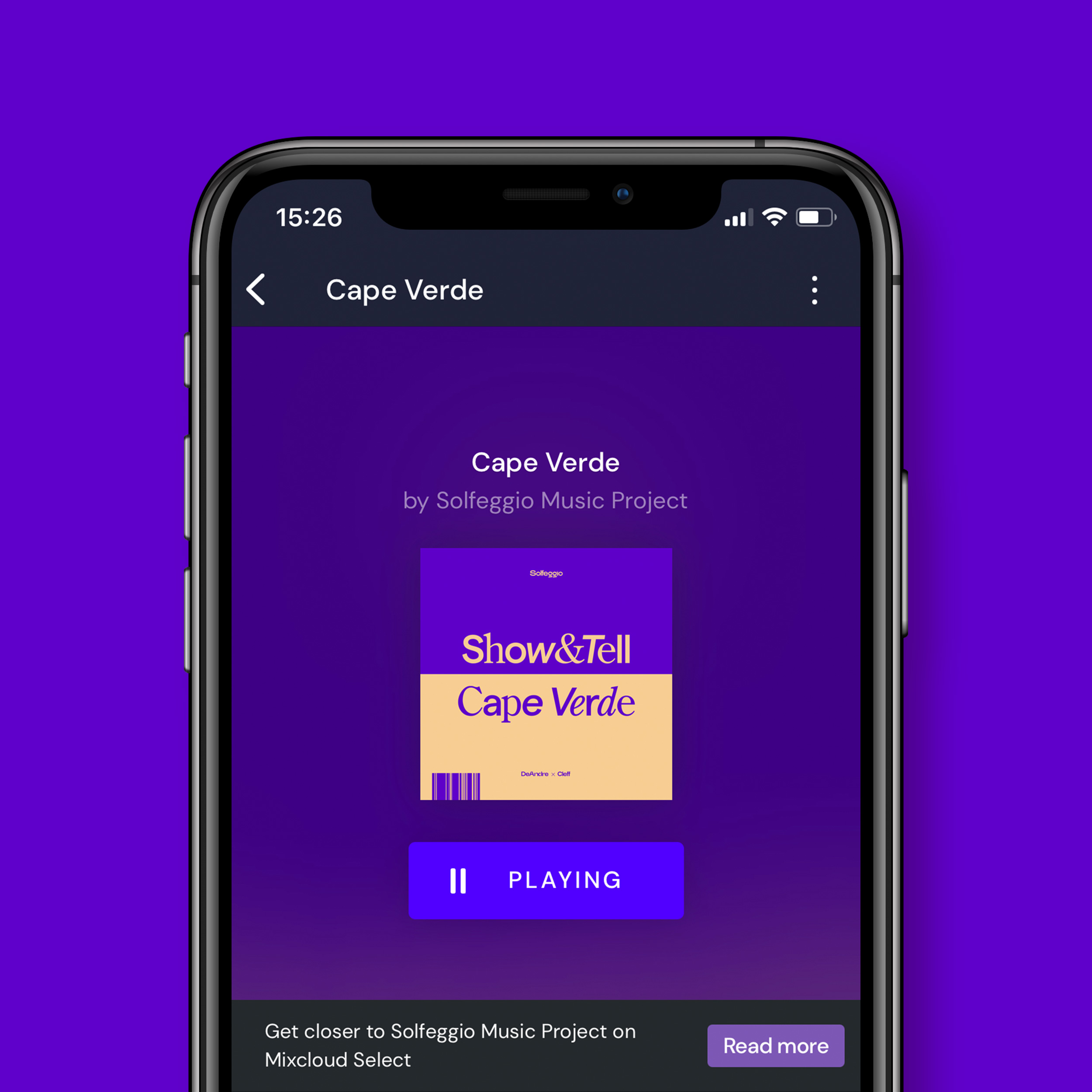 Show&Tell — iphone mockup
