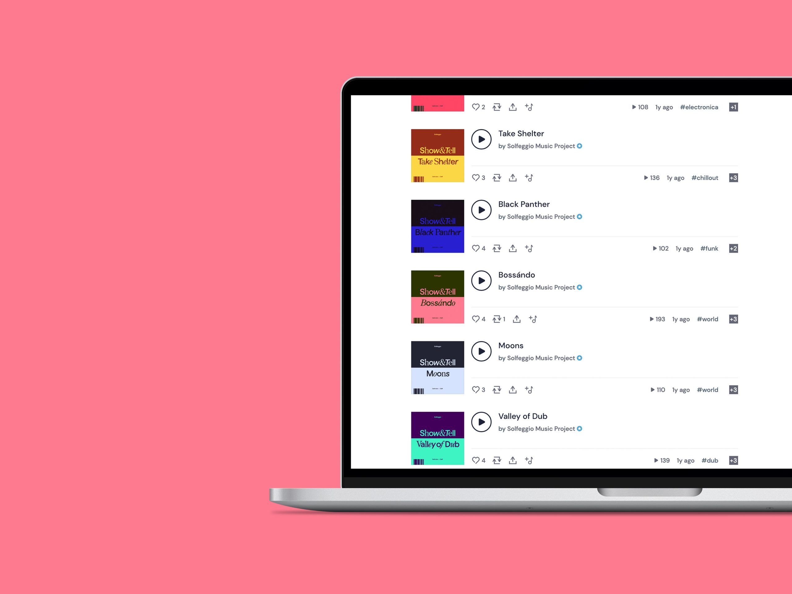 Show&Tell — macbook mockup scaled