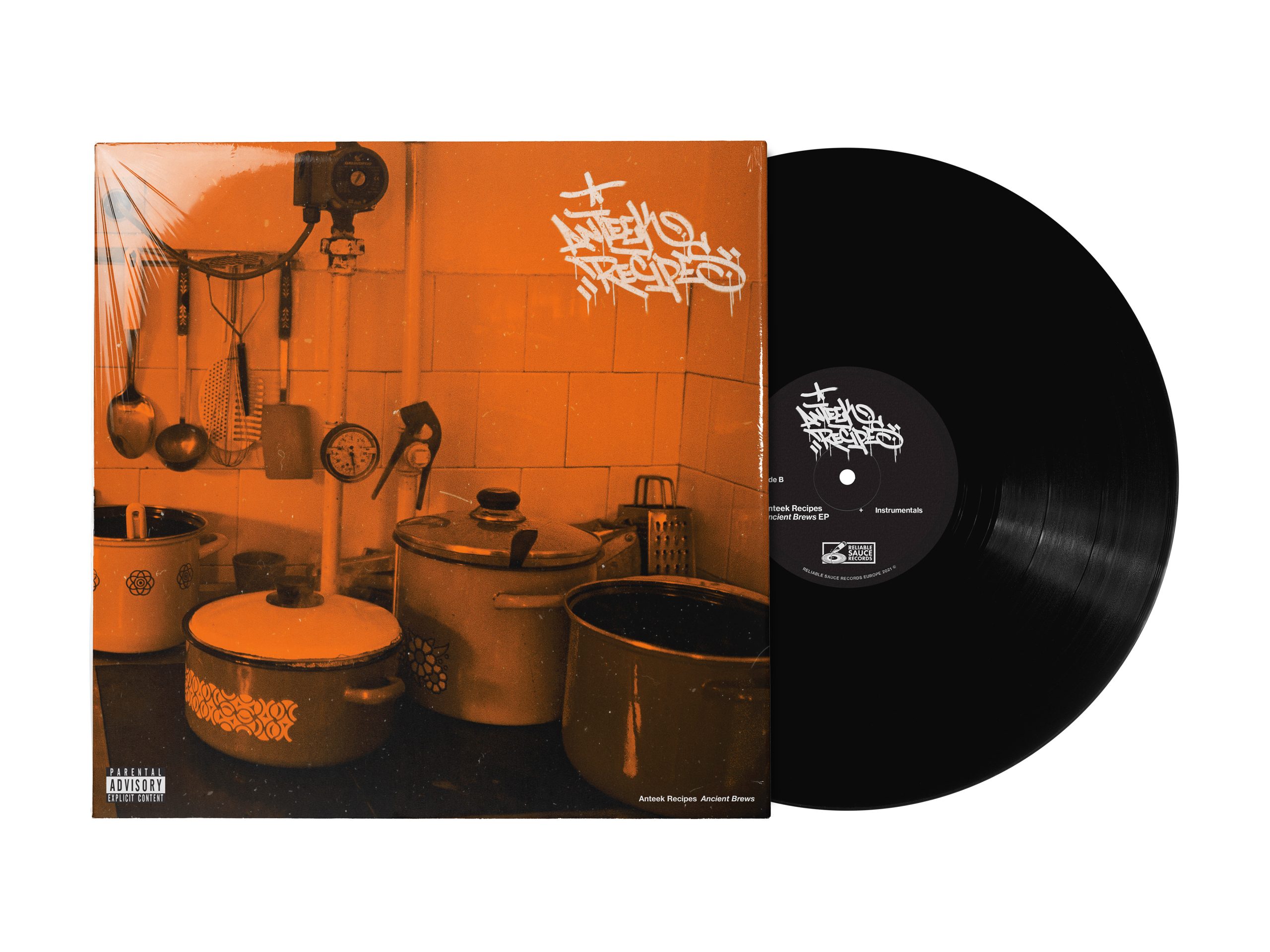 Anteek Recipes — Dirty Hairy AR Artwork Vinyl scaled