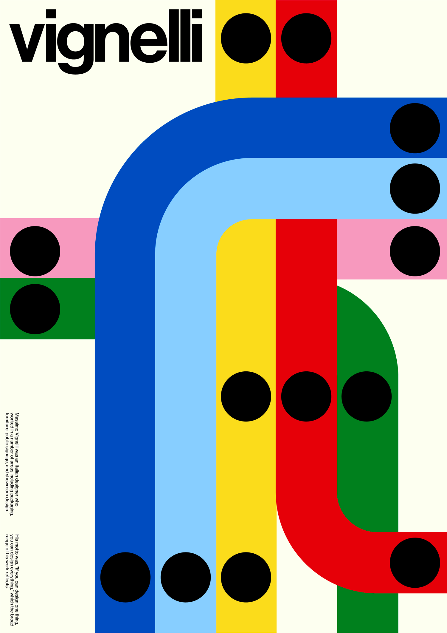 90 aniversario de Vignelli — Vignelli 90 Subway