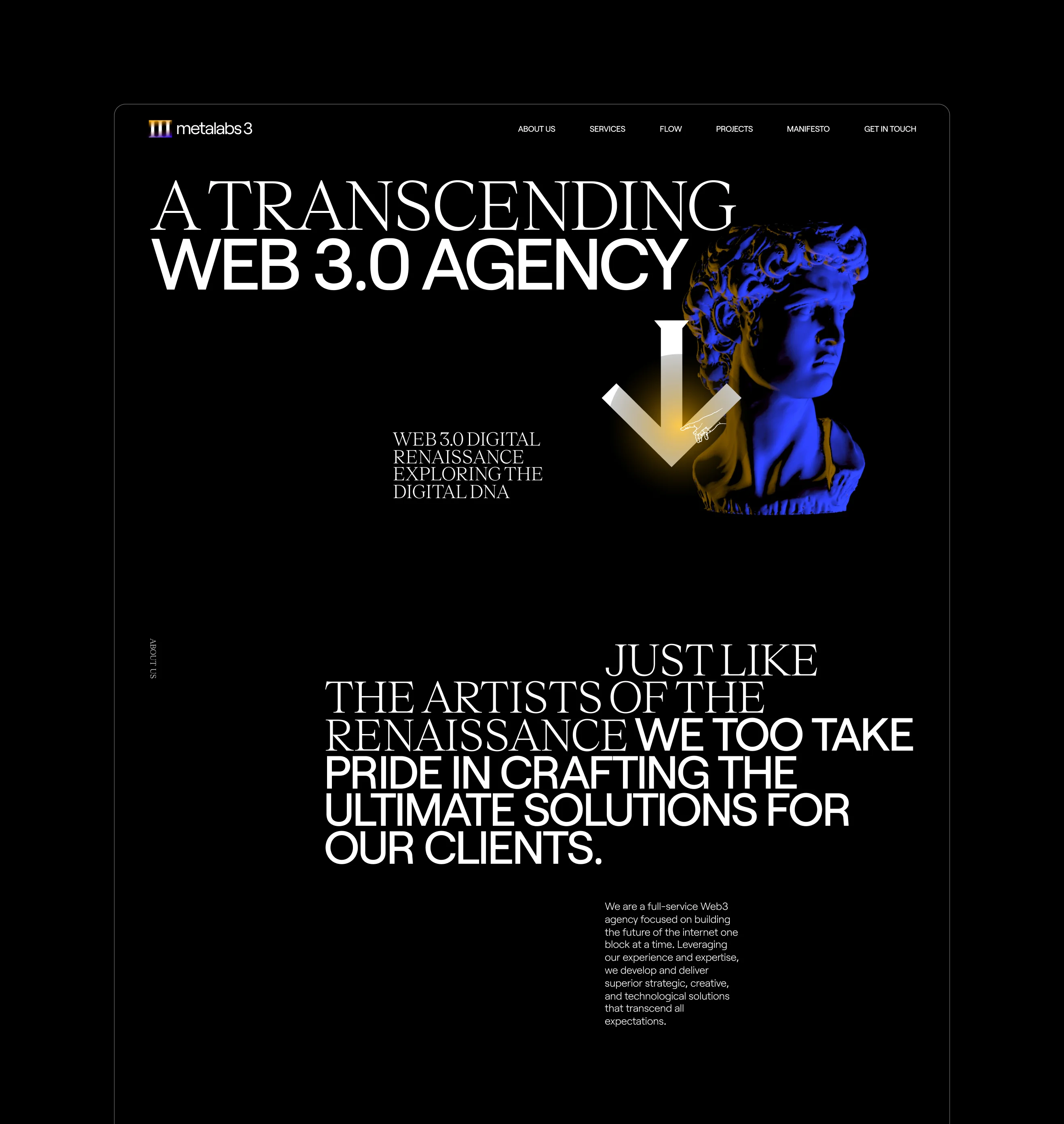 Metalabs3 — M3 13 Website preview