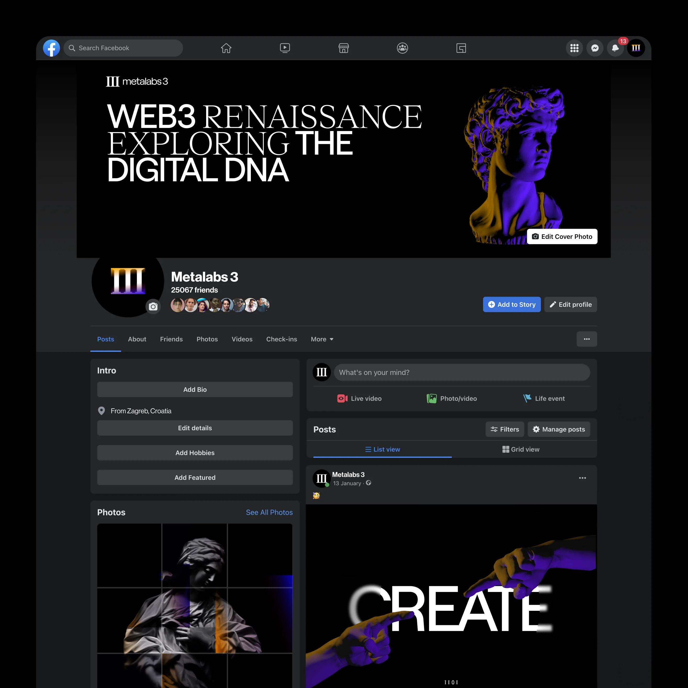 Metalabs3 — M3 27 Facebook Mockup