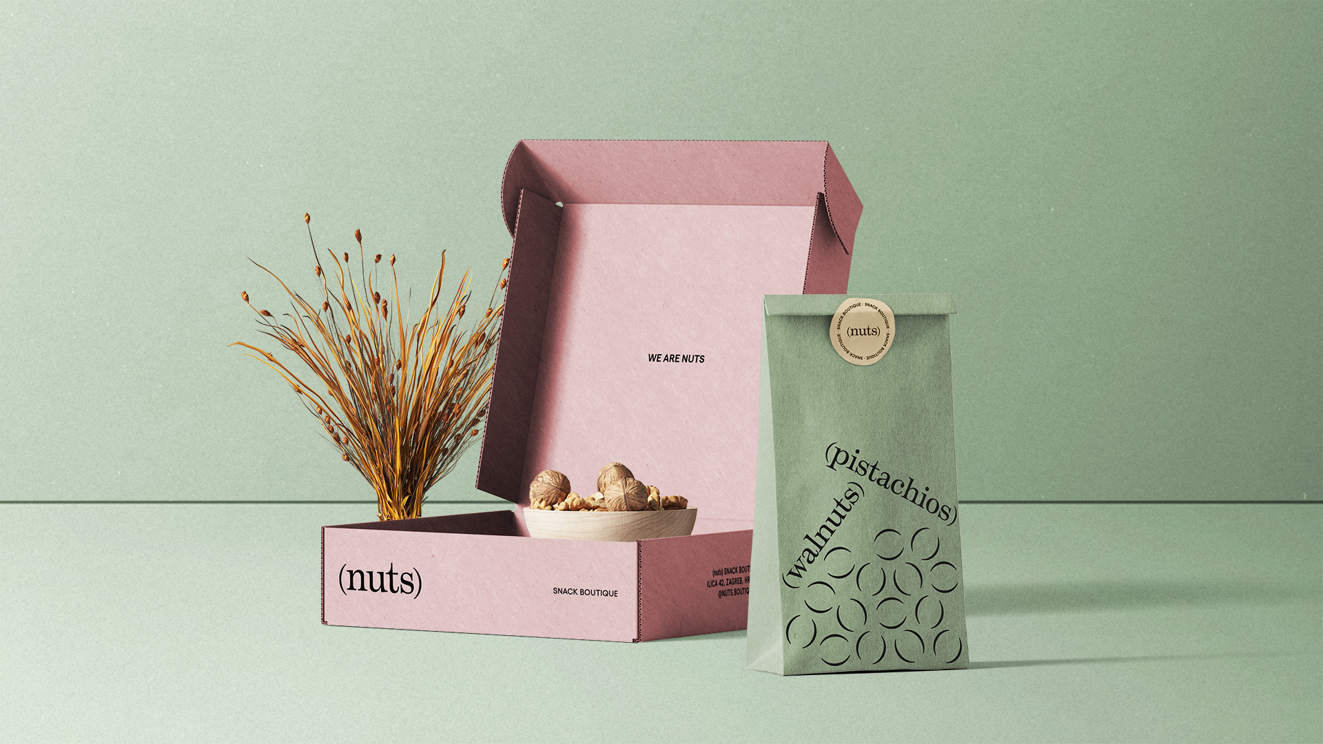 nuts mockups