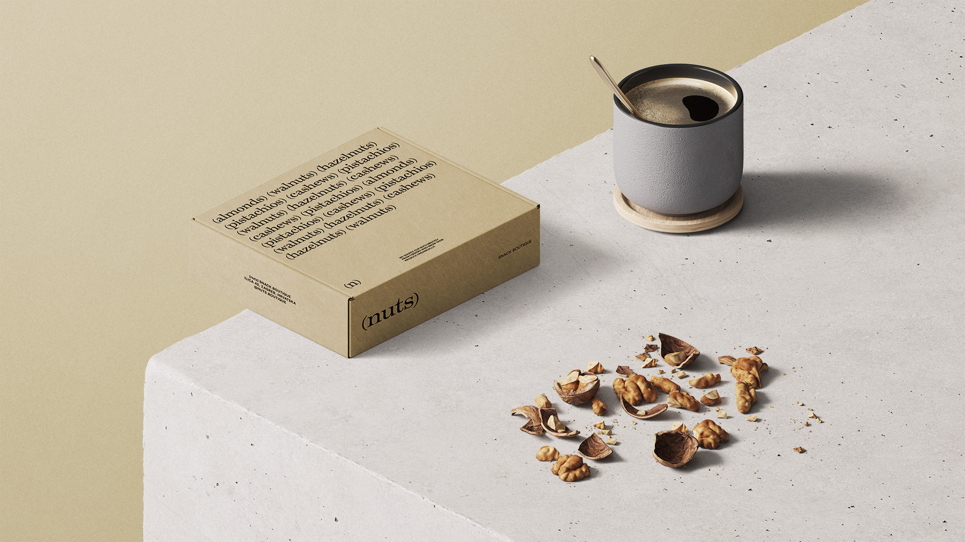 Nuts — mockups
