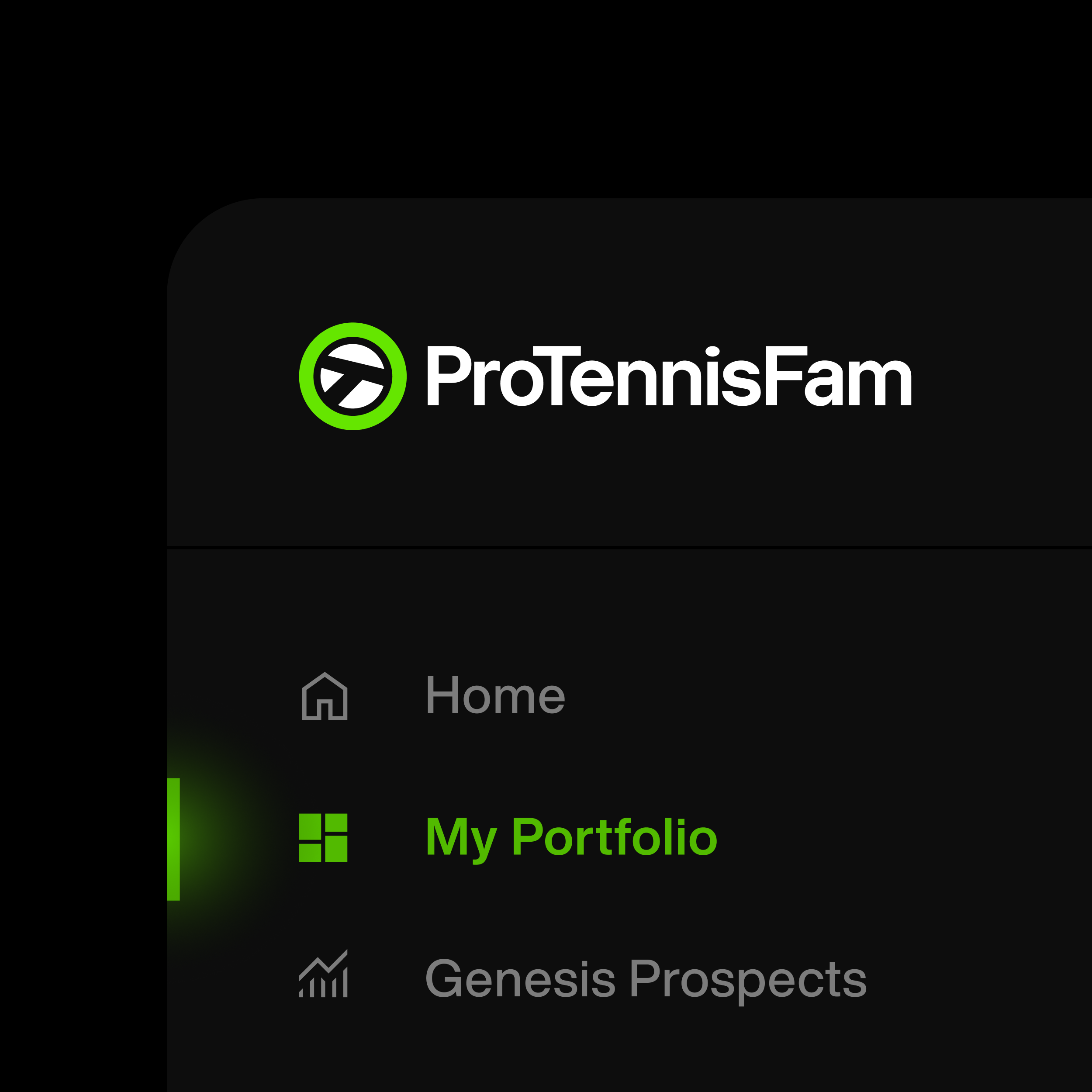 Pro Tennis Fam — PTF UI