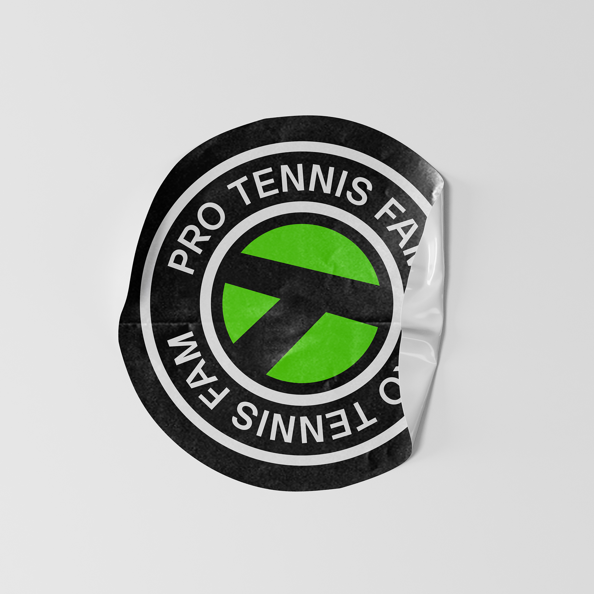 Pro Tennis Fam — PTF Sticker