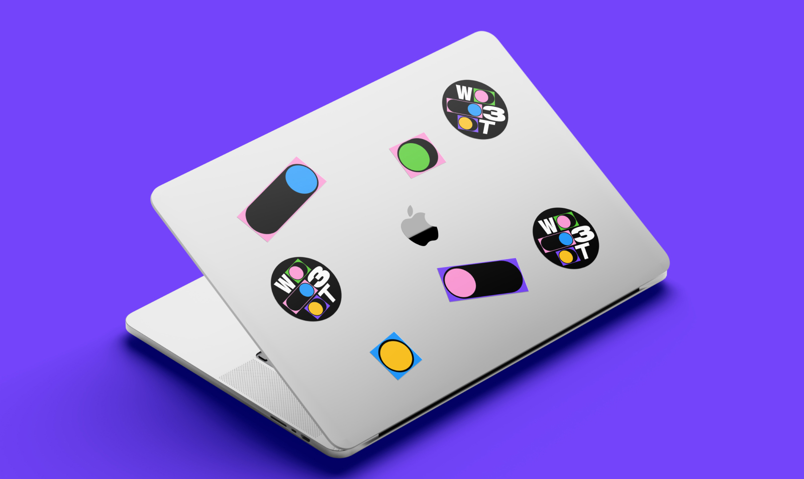 Web3 Tales '23 — W3T Macbook Stickers