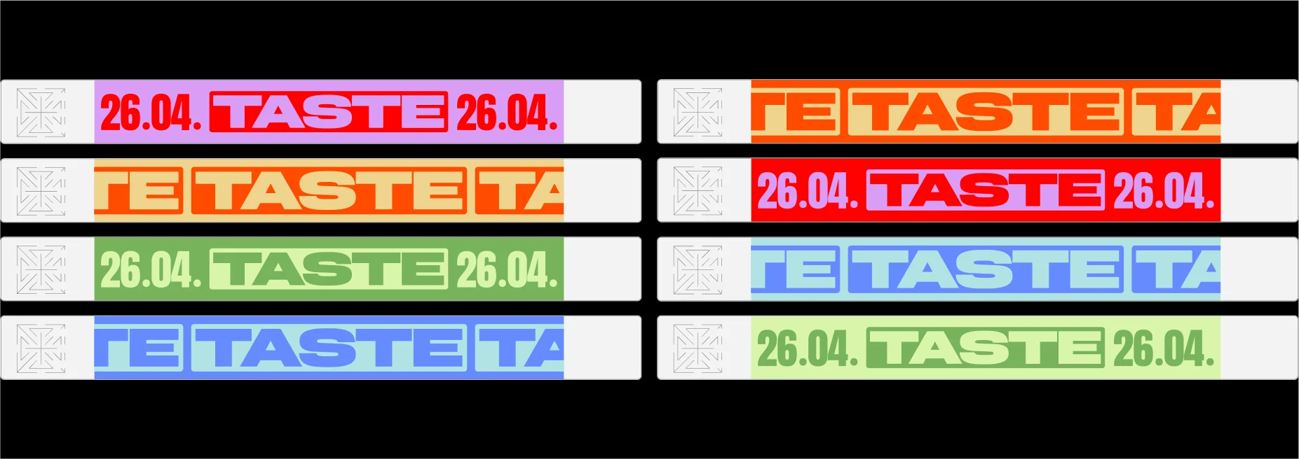 Taste — Wristbands