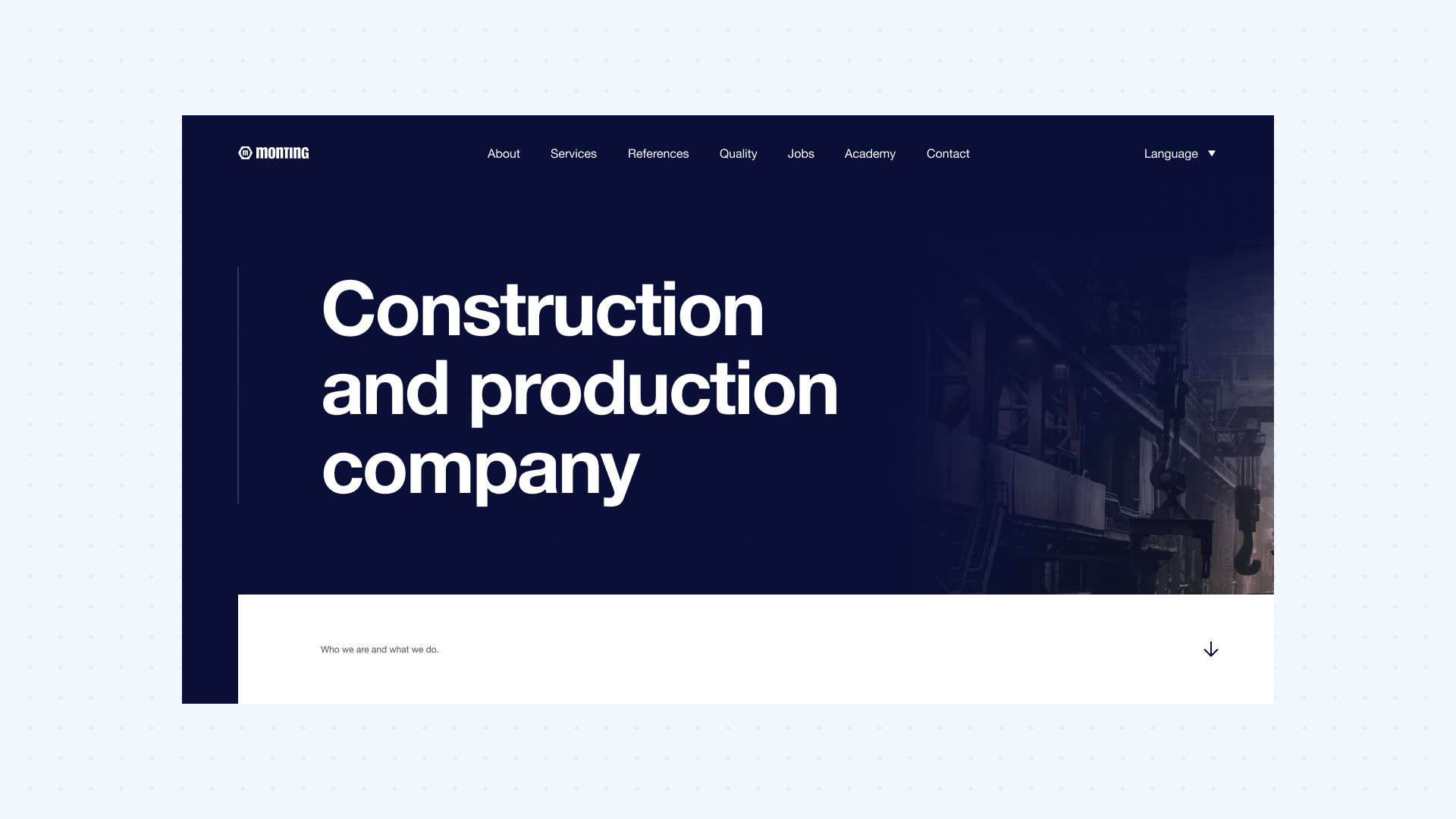 Monting — –Header Gif