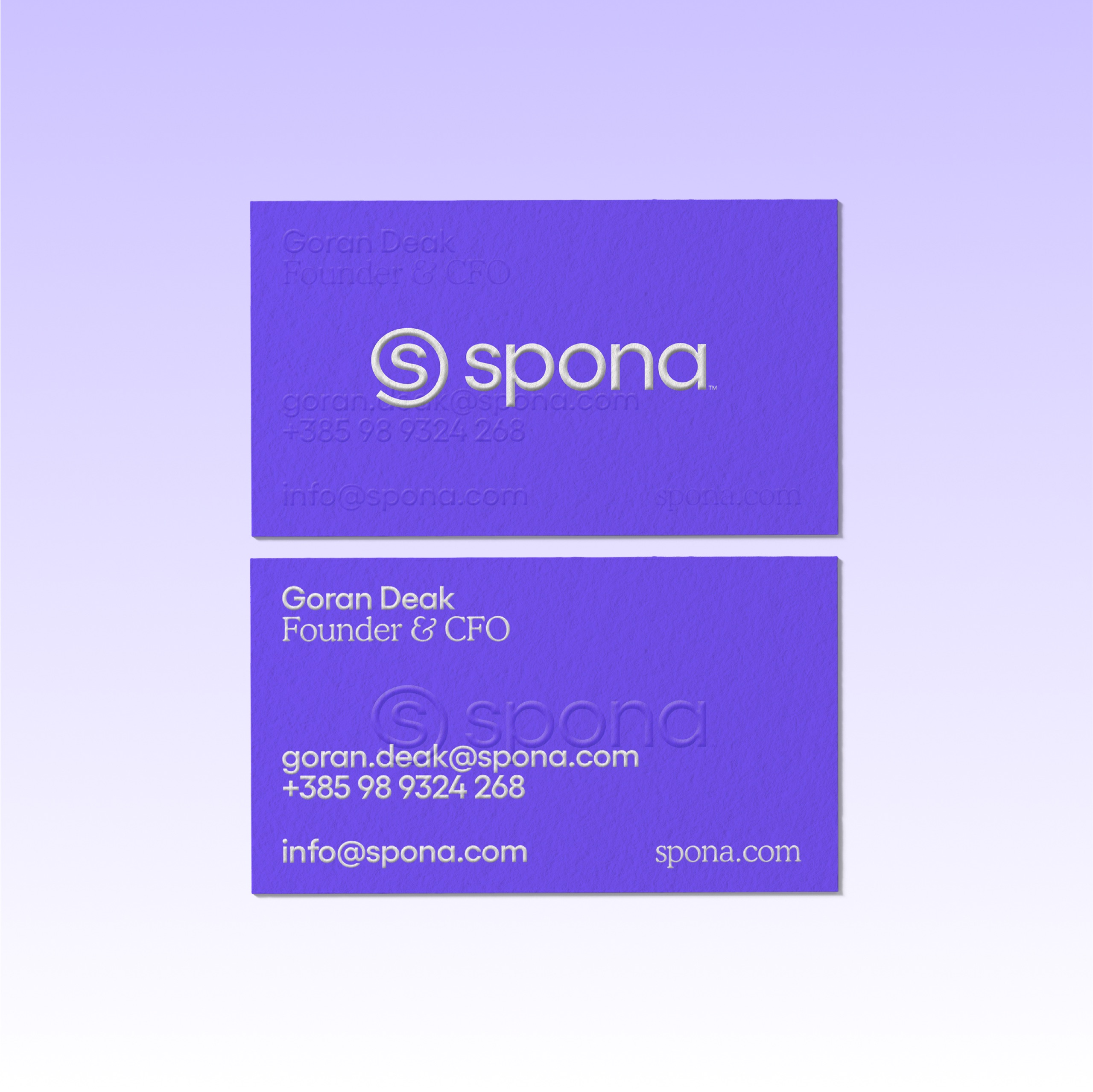 Spona — Card