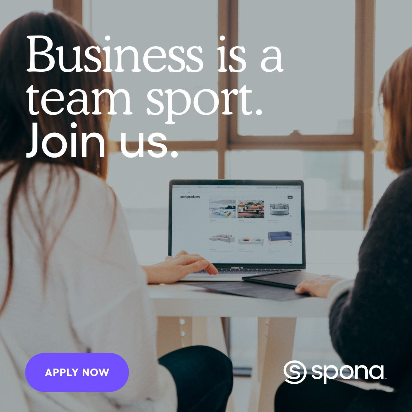 Spona — Vizual